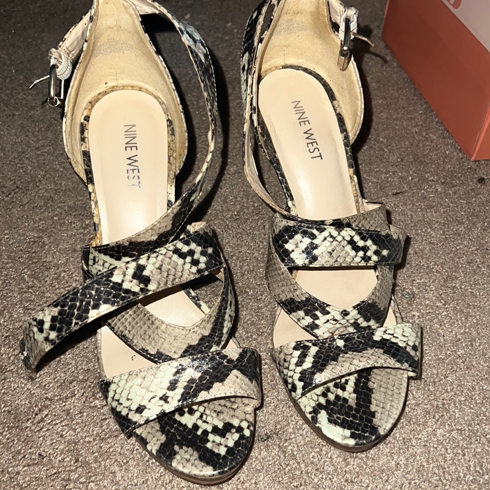 Nine West SnakeSkin Sandals